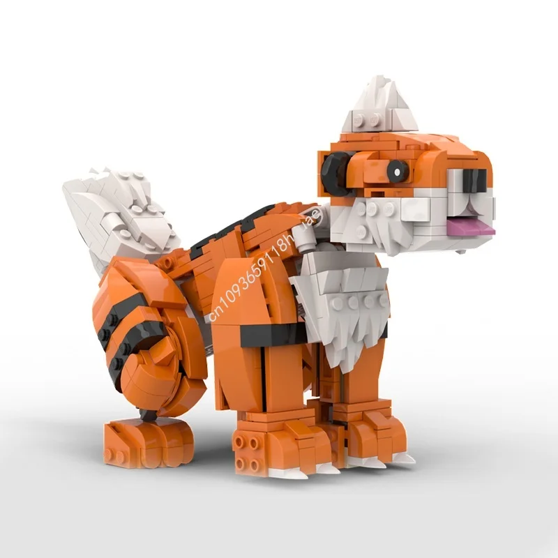 526 pçs moc growlithe criador 3 1ed modelo blocos de construção montar presentes natal brinquedo diy ideia criativa tijolo crianças aniversário