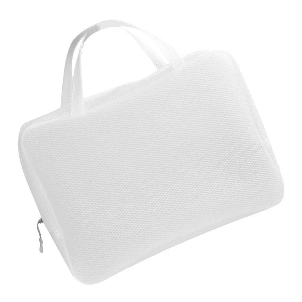 

Toiletry Travel Design Zipper Mesh Lightweight Zipper Purse Storage Organizer Mesh Bag For Makeup Wash Bag