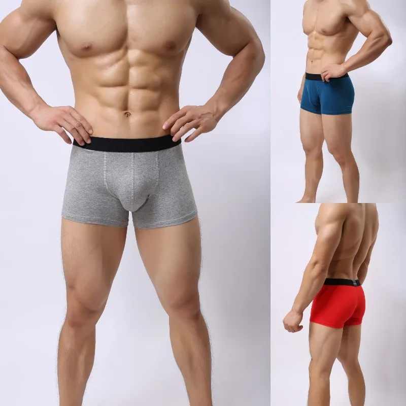 

2025 manufacturers supply men's underwear, foreign trade cotton underwear, European size boxers wholesale 8022