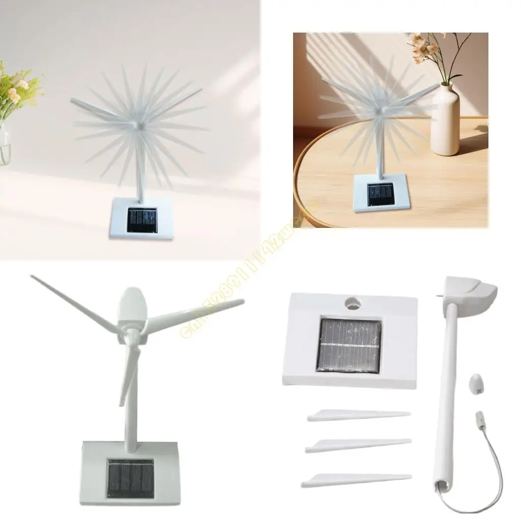 

Child Safe Solar Windmill Craft Kits Sunlight Active STEM Learning Activity Toy DXAD