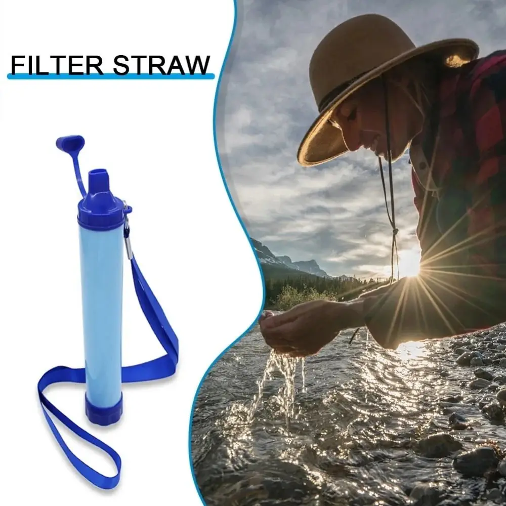 

Mini Mini Water Filter Straw Purifier Straw Purification Water Filter Survival Direct Drinking Drinking Water Filtering Straw
