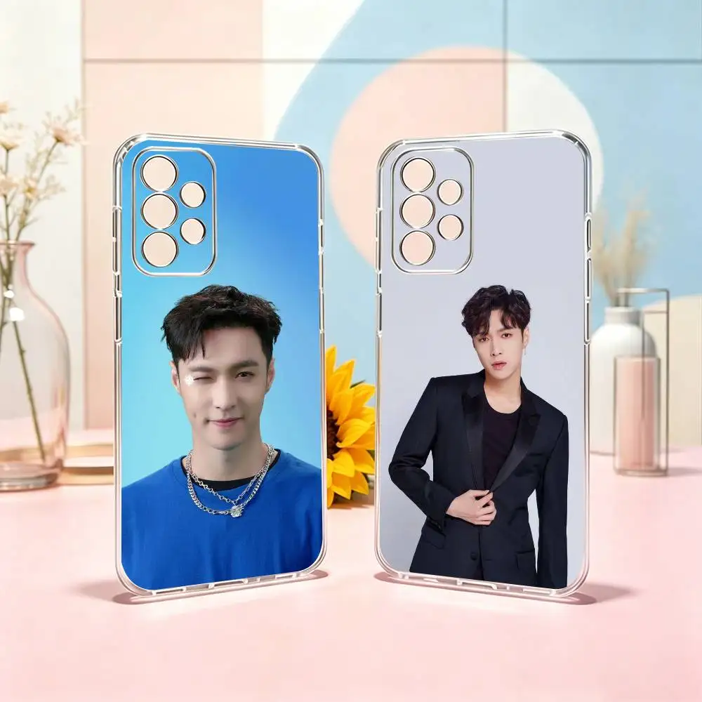Y-Yixing Lay Zhang  Cool  Phone Case Transparent Silicone Soft For Samsung S25,S24,S21,S22,S23,S30,Ultra,S20,Plus,Fe Gift