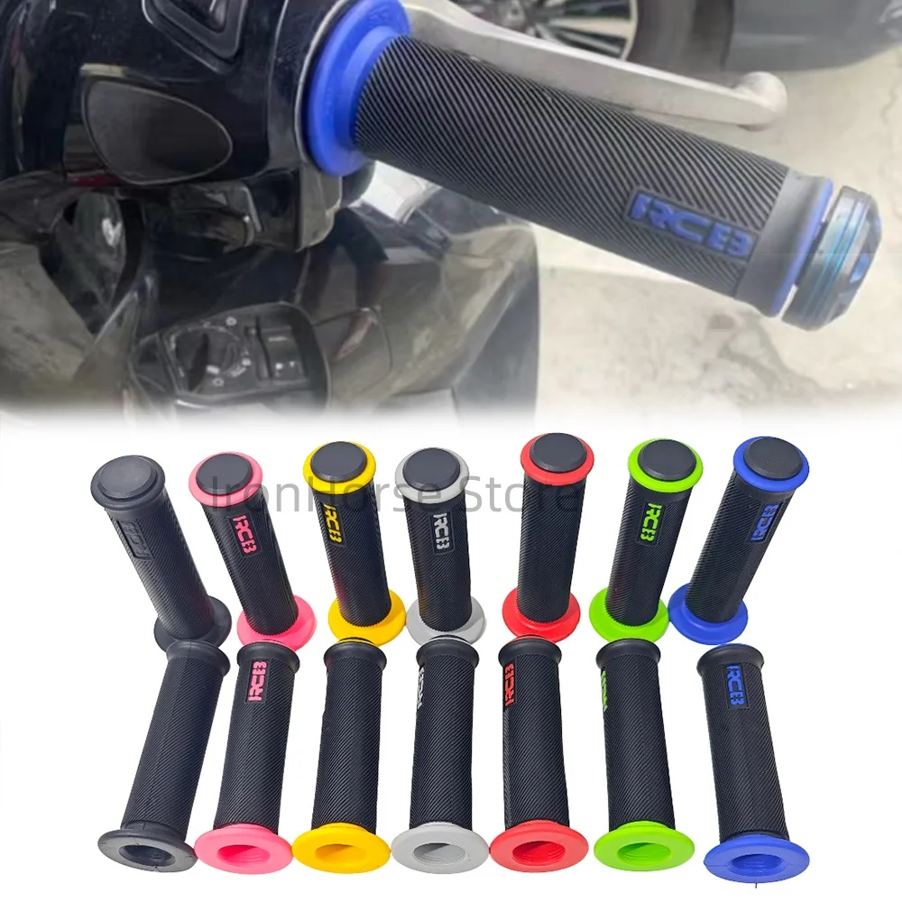 

Universal Motorcycle Handlebar Grips 7/8" 22mm Non-Slip Gel Rubber Grips for Yamaha NMAX155/ Honda ADV160 /ATV Dirt Pit Bike