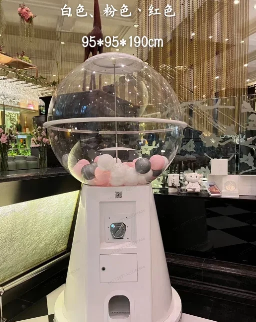 Big Dream Girl Capsule Vending Machine Coin & Token Payment System Plastic Metal Mall Toy Dispenser