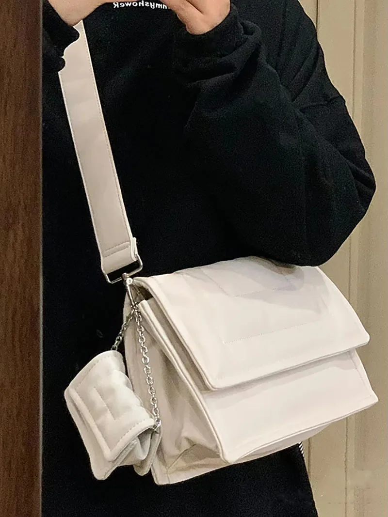 Sac en cuir souple pour femme, sac à bandoulière alertes onale, fil à coudre sous les bras, grande capacité, sac tendance, petit sac