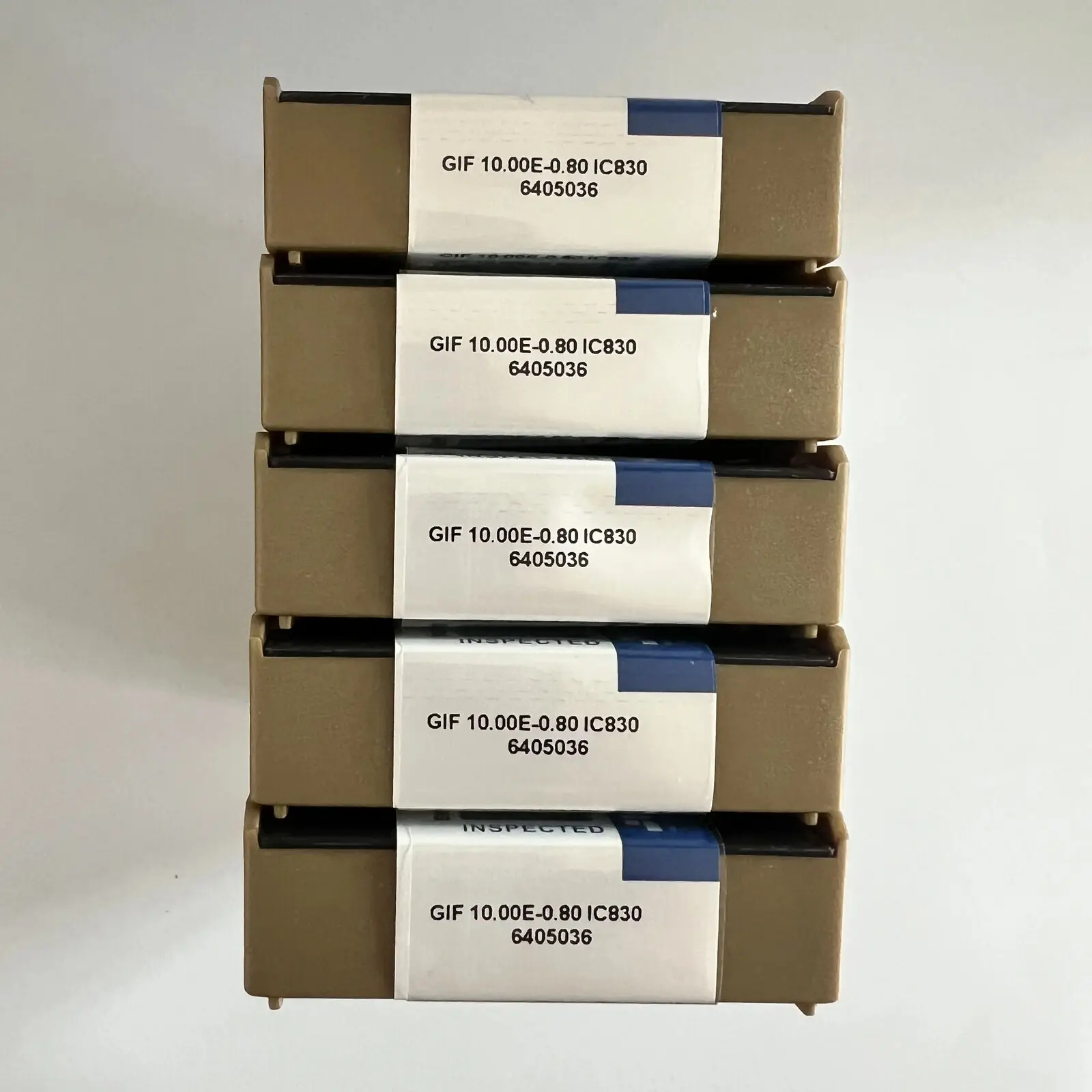 

GIF10.00E-0.80 IC830 Industrial indexable carbide inserts 10 Pcs