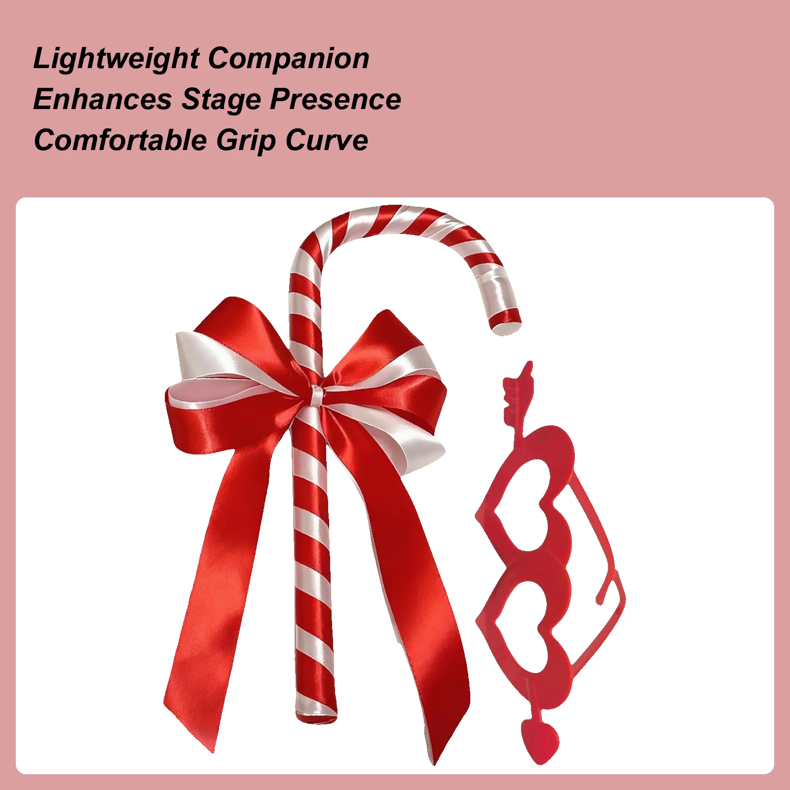 

Dress Up Cane Christmas Role Playing Supplies Stage Performance Staff Props For Comic Conventions Party Costume Parties