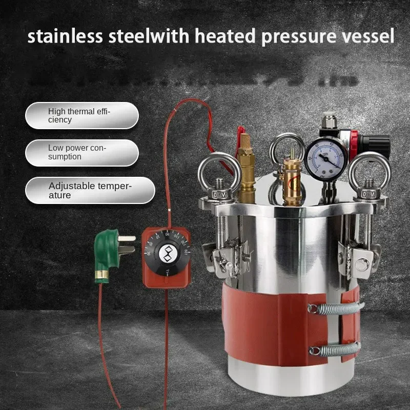 New Temperature Control Heating Electric Heating Dispensing Glue Storage Barrel Constant Temperature Control Heating Pressure Ta