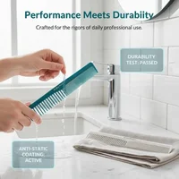 Professional Hair Cutting Comb Anti-static Flat Head Cutter Comb FineTooth Haircut Brush Salon Tools Barber Hair Accessories 3