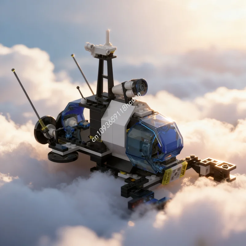 

144pcs MOC 1 Alt Nebula Surveyor Space Exploriens Model Building Blocks Architecture Toy DIY Christmas Gift Creative Idea