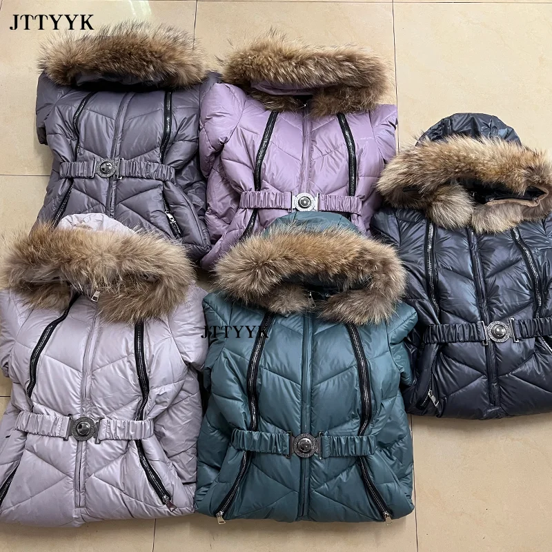 Imagem -05 - Neve Uma Peça para as Mulheres Macacão de Esqui Roupas de Inverno Cabolsas com Capuz Parka Bodysuit Outfit Feminino Macacões Fatos de Treino Macacão Feminino