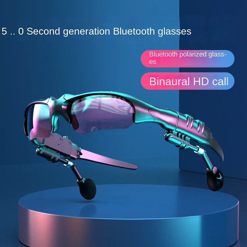 Wireless Bluetooth sunglasses with headphones