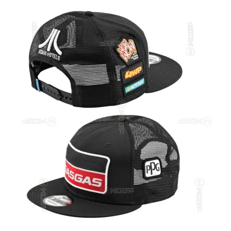 Gorra de béisbol con lengüeta plana para motocicleta, gorro con Cierre trasero para bicicleta de montaña, ideal para regalo de coche, Unisex, nuevo diseño de moda