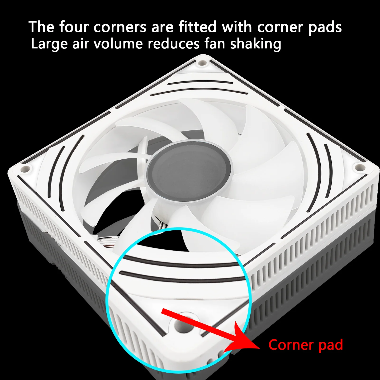 MANMU 120mm LED Computer Fan 12V RGB Controller pc Fan Gaming pc Cpu Fan Argb Chassis PWM Ling Mirror Fan Connection Controller