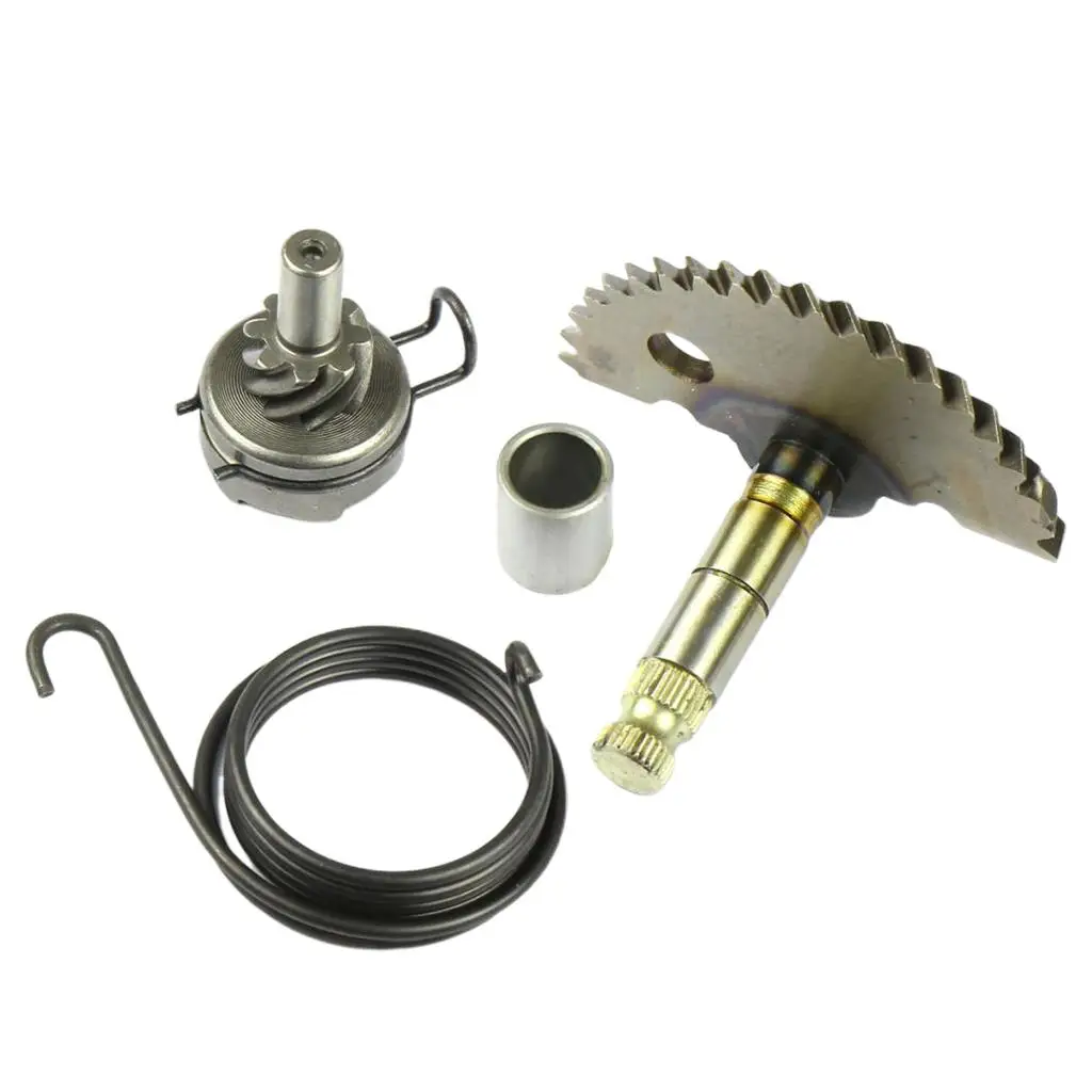 Kit de arranque de eje de engranaje, reconstrucción de piñón de Metal para GY6 50cc 80cc Scooter ATV