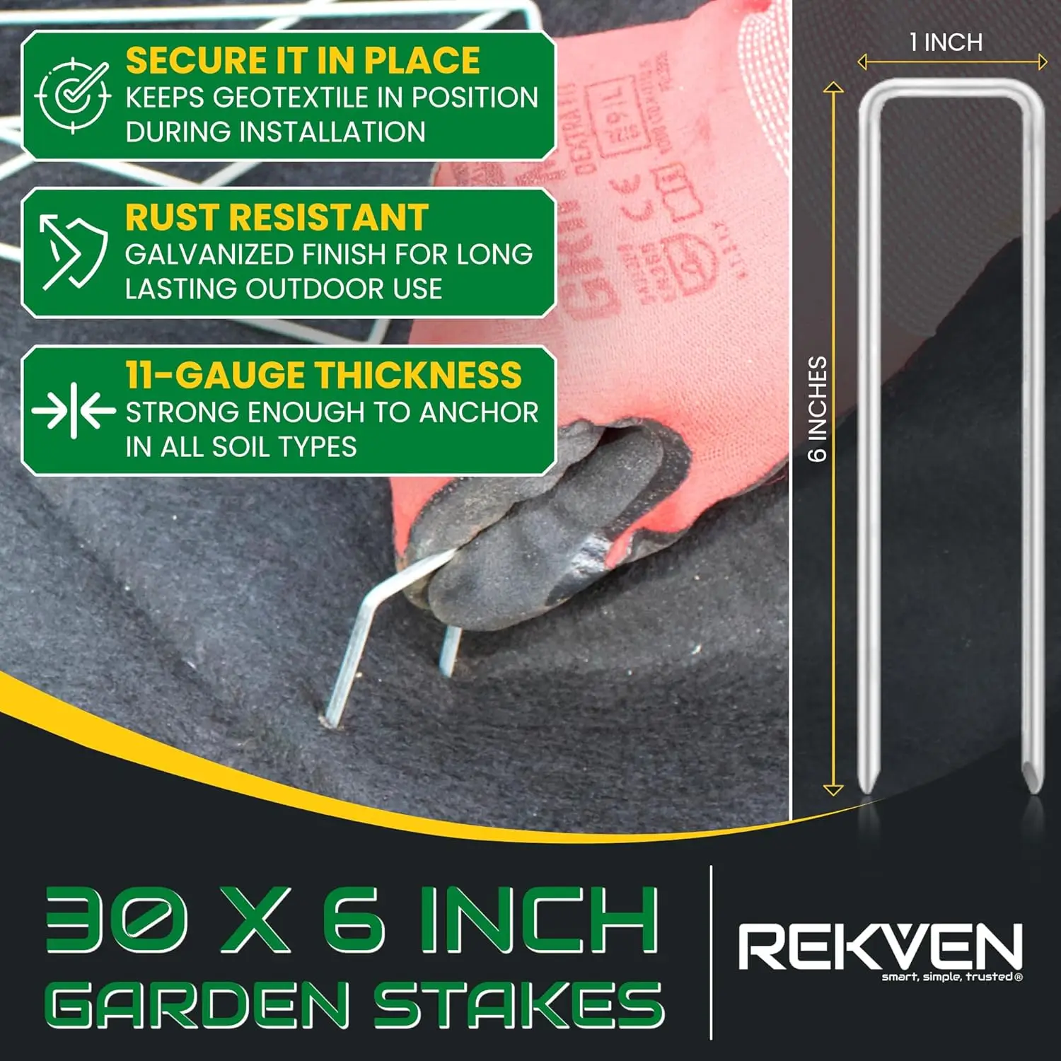 Non Woven Geotextile Landscape    - 3 x 50 Feet - French Drain Dry Well Underlayment and Weed Barrier    - Heavy Duty Gr view 6