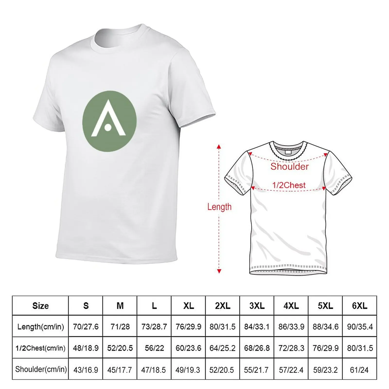Sage Green Aveda Logo T-Shirt Christmas Casual Tee Shirt