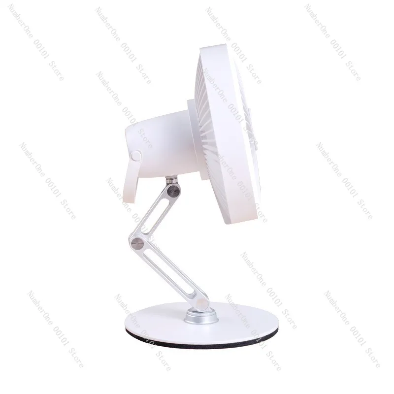 360-degree-rotating-foldable-stand-desk-fan-with-photo-fill-light-led-beauty-lamp-portable-table-cooling-fan-adjustable-angle