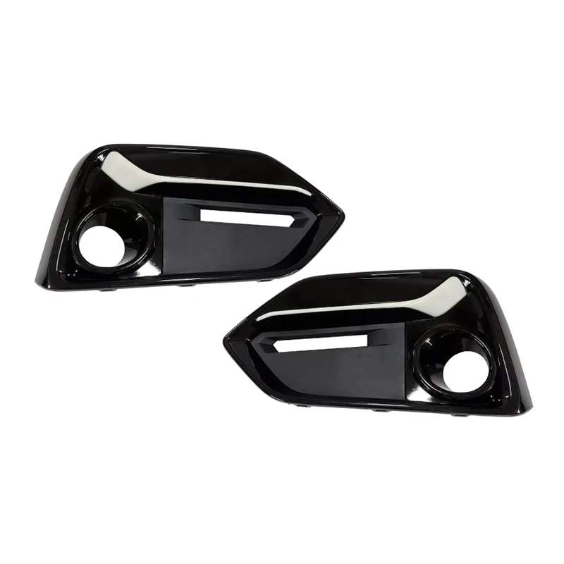 

Передний бампер автомобиля, противотуманная фара, рамка, левая и правая гарнирная противотуманная фара для Honda Civic 2017 2018 2019 2020 2021, 5-дверный хэтчбек