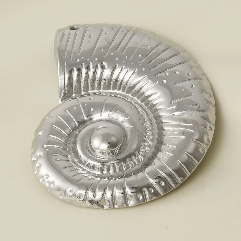 

5pcs/Lot Fashionable Turtle Shell Conch Starfish Pendant Used For Jewelry Production Bulk Stainless Steel Marine Animal Pendant