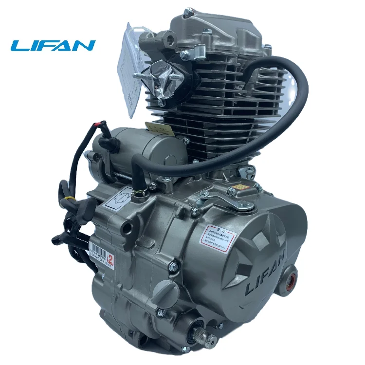 Lifan Engine air Cooled for Motorcycle Three Wheel Cargo Tricycle 125cc 150cc 200cc 250cc Silver Cylinder Color CCC for honda