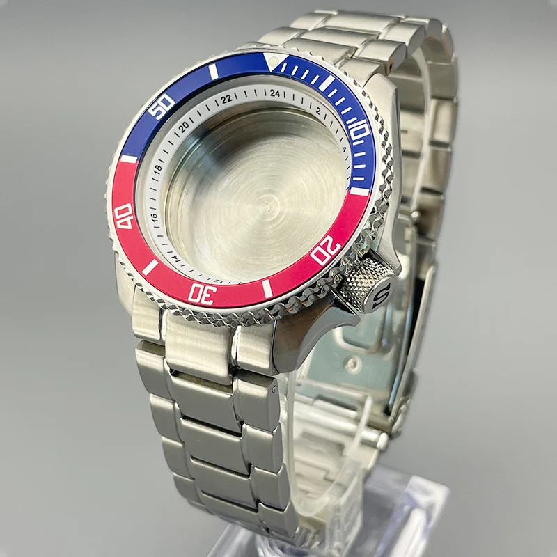 

SKX007 SRPD Watch Case and Band Dia 42mm Flat Sapphire Glass Fit for NH35 NH36 NH38 4R 7S Movement SKX007 Watch Case Refit Parts