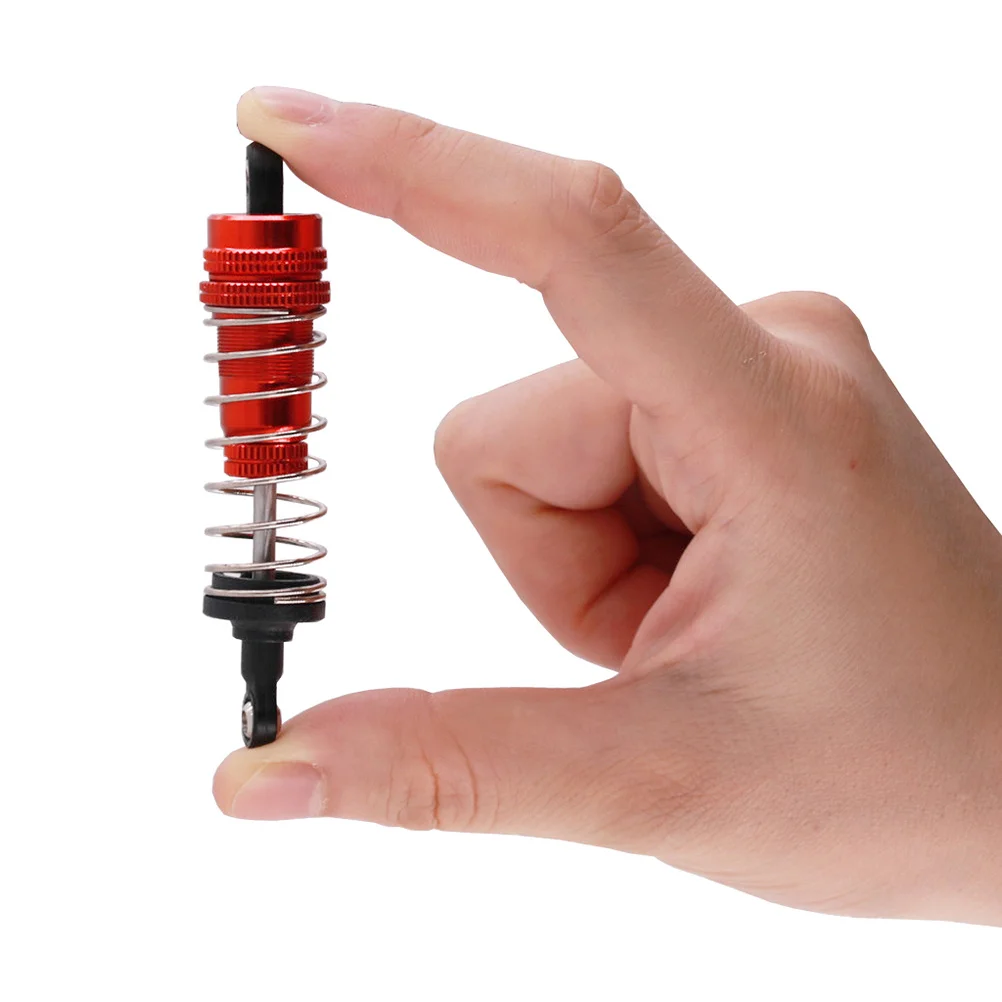 

1 Pair 1/14 Absorber For Rc Car Front Rear Red Compatible With Wltoys 144001-1316 Crawler Modified Parts Damper