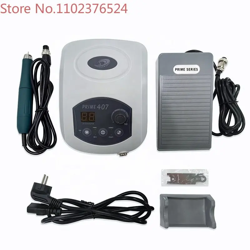 Factory sale Prime 407 RHJC 50000 rpm 230W micromotor for jewelry polishing and grinding