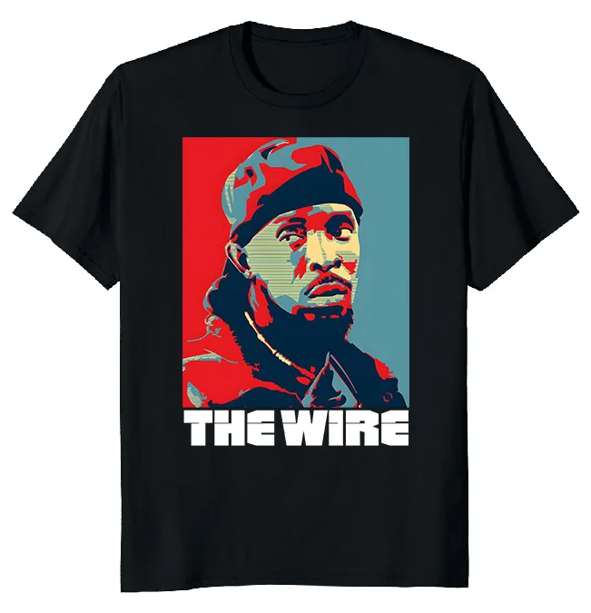 NEW LIMITED The Wire Classic Movie Novelty Heavy Cotton Tee  Fast ShippingAnime Pattern Summer Clothing