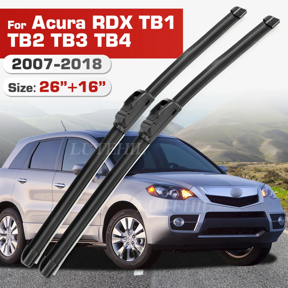 

Стеклоочиститель для Acura RDX TB1 TB2 TB3 TB4 2007-2018 2008 2009 2010 2011, передние лобовое стекло, щетка для лобового стекла 26 "+ 16"