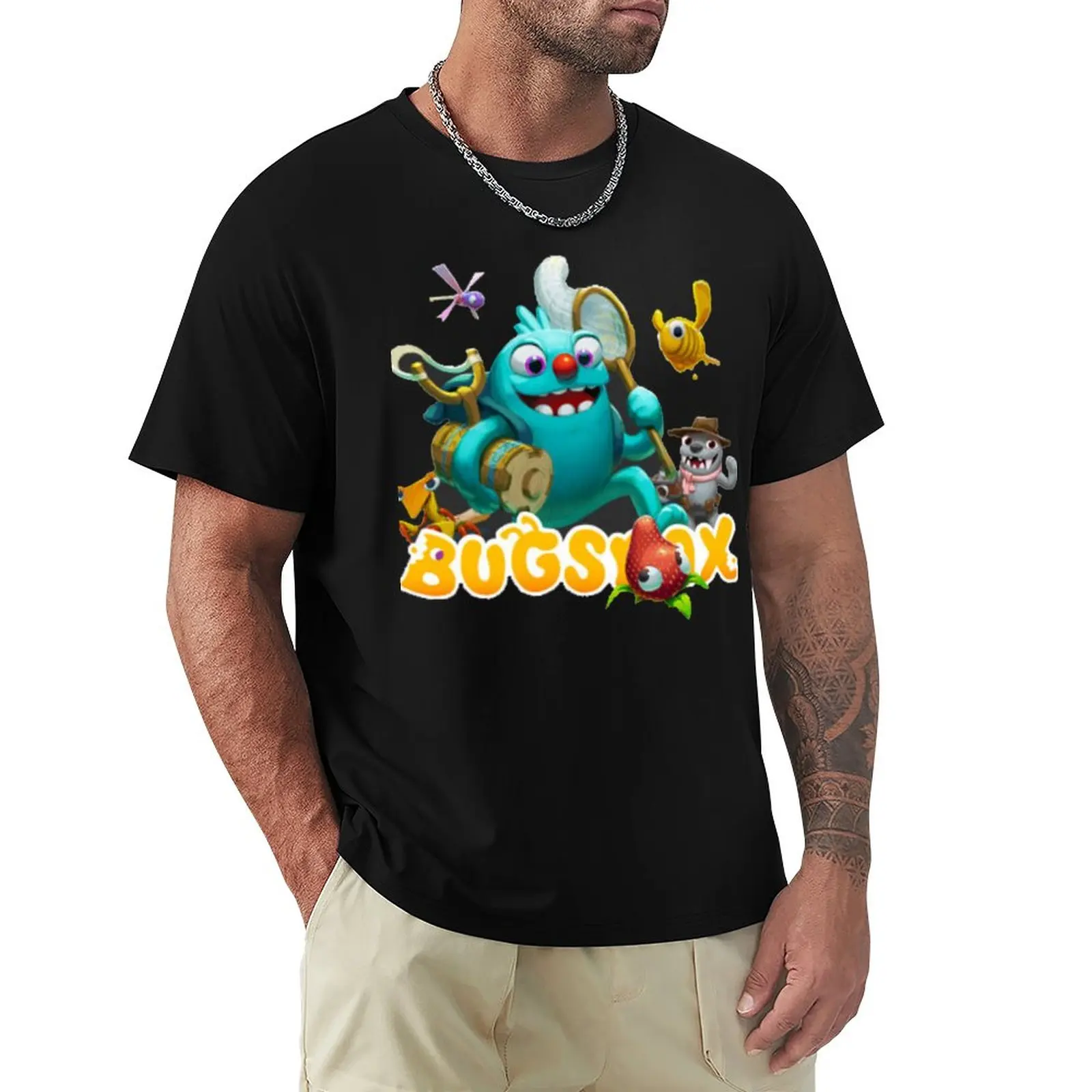 

Bugsnax T-Shirt hippie clothes tees kawaii clothes custom t shirt black t-shirts for men
