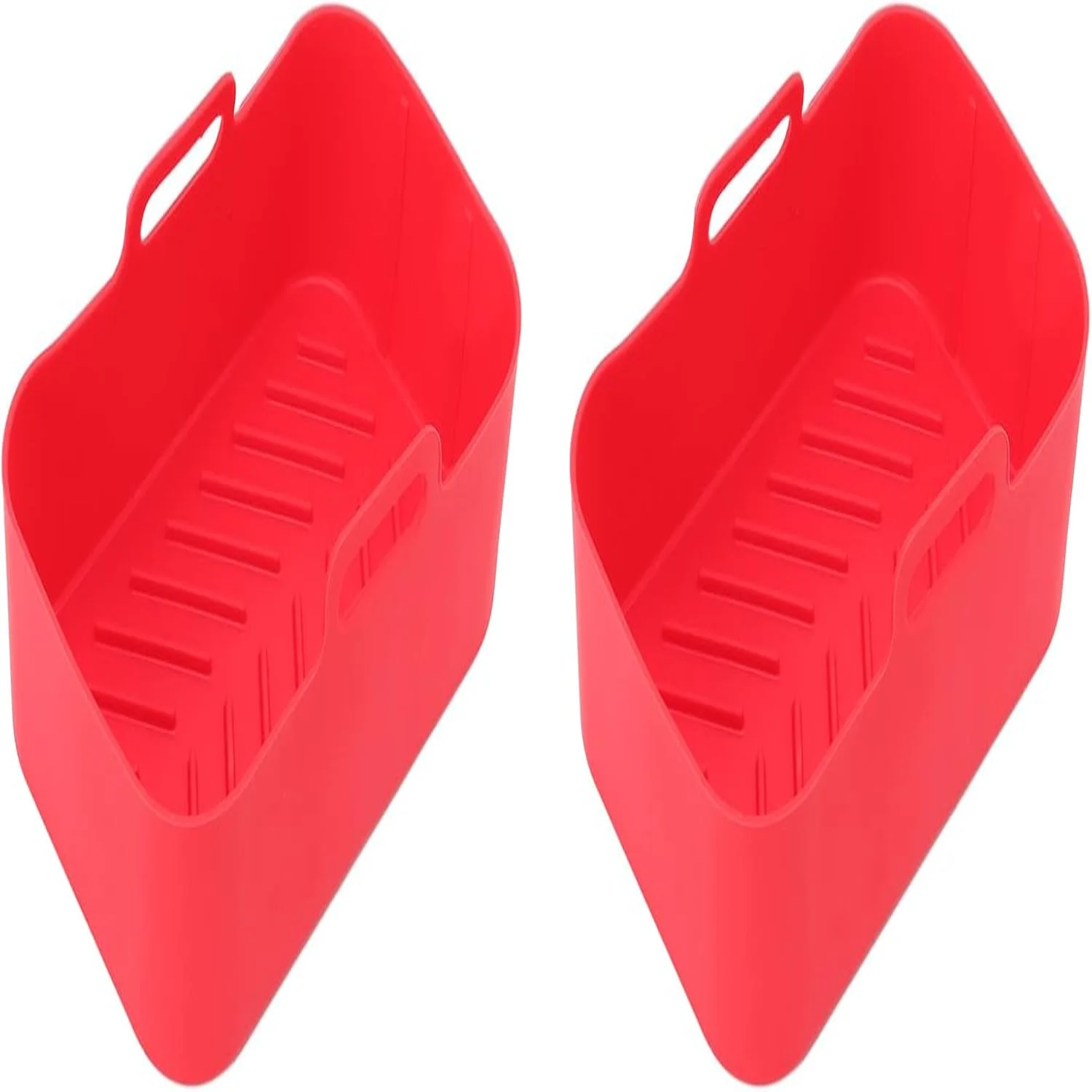 실리콘 에어 프라이어 라이너, DZ201 8QT 용 에어 프라이어 실리콘 라이너, 내열성, 경제적인 재사용 가능 에어 프라이어 라이너, 2 팩