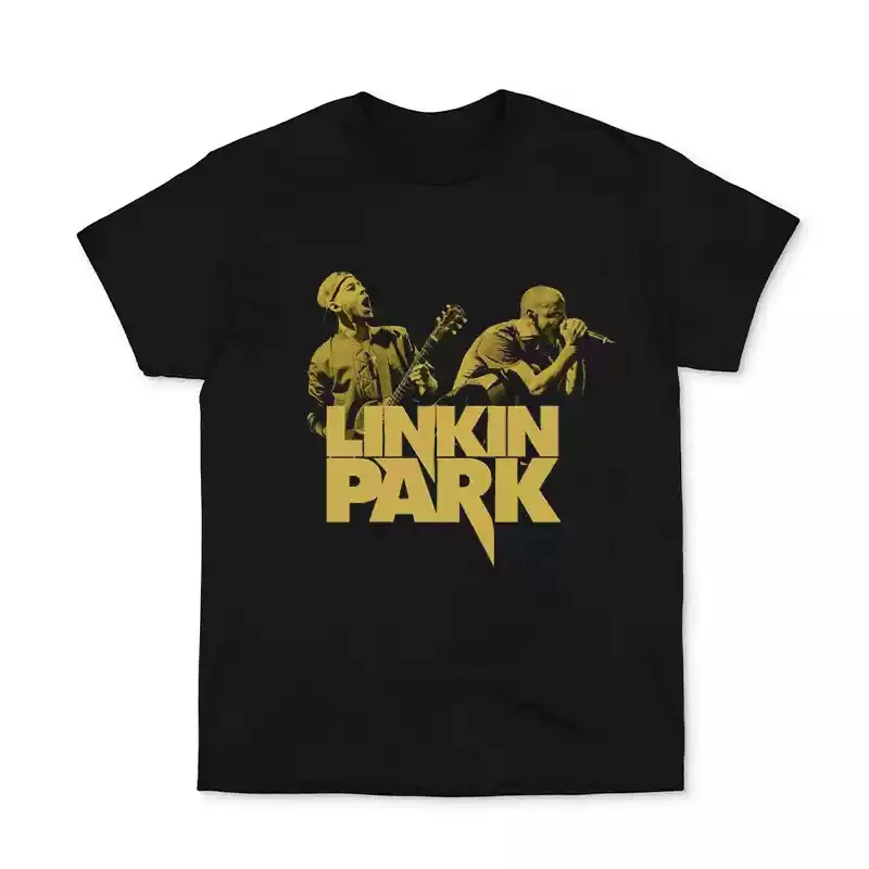 2024 Popular New Linkin Park Rock Band Europe and The United States Short-sleeved T-shirt Clothes for Men and Women Around image 2