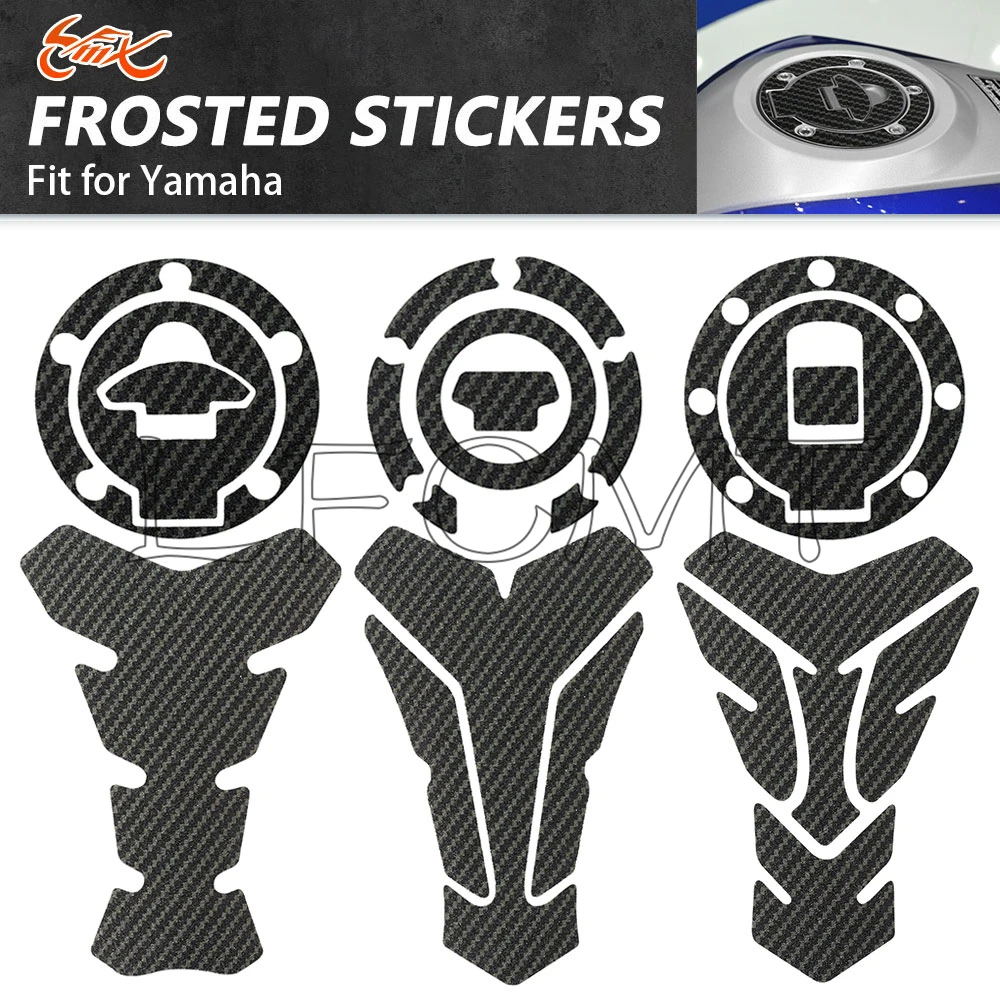 

Carbon-Look Fuel Gas Oil Cap Tank Pad Protector Sticker Fit for Yamaha YZF R1 R3 R6 MT-03 MT-25 FZ1 FZ6 FZ8 FZ09 XJR FJR 1300