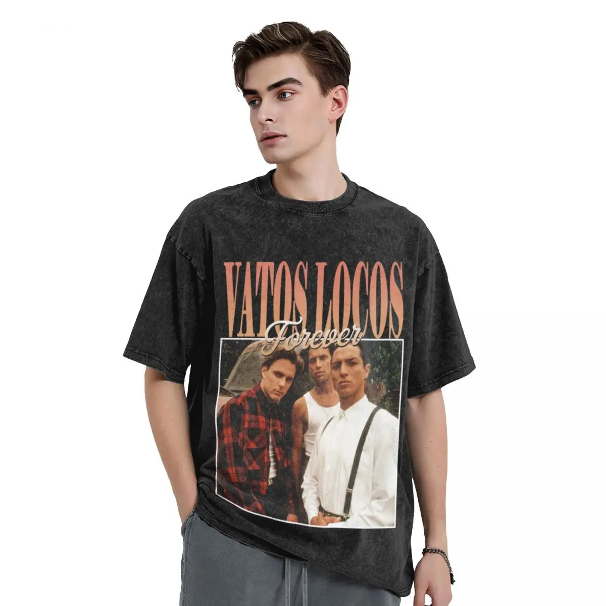 

Vatos-Locos-Forever-Blood-In-Blood-Out-1993 T-Shirt Louboutins summer top tees Men's t-shirt