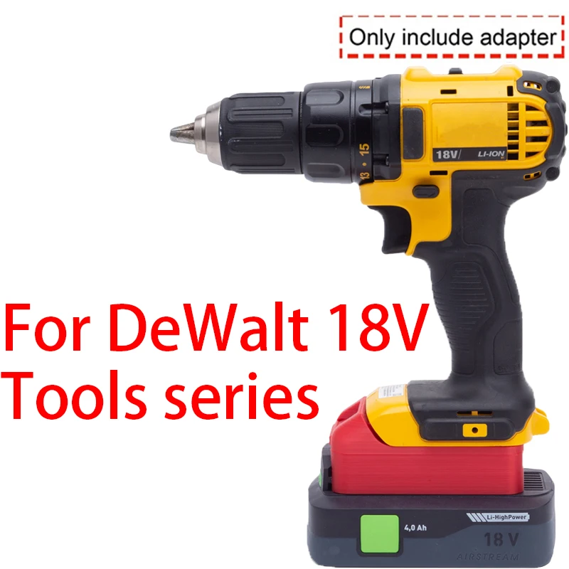 Batterie adapter für Dewalt 18/20V Li-Ionen-Werkzeuge Konverter zu Festool Airstream 18V Li-Ionen-Batterie adapter Elektro werkzeug Zubehör