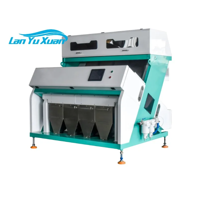 Máquina clasificadora de colores de maquinaria agrícola/clasificador de colores de plástico/maquinaria óptica de tratamiento de residuos