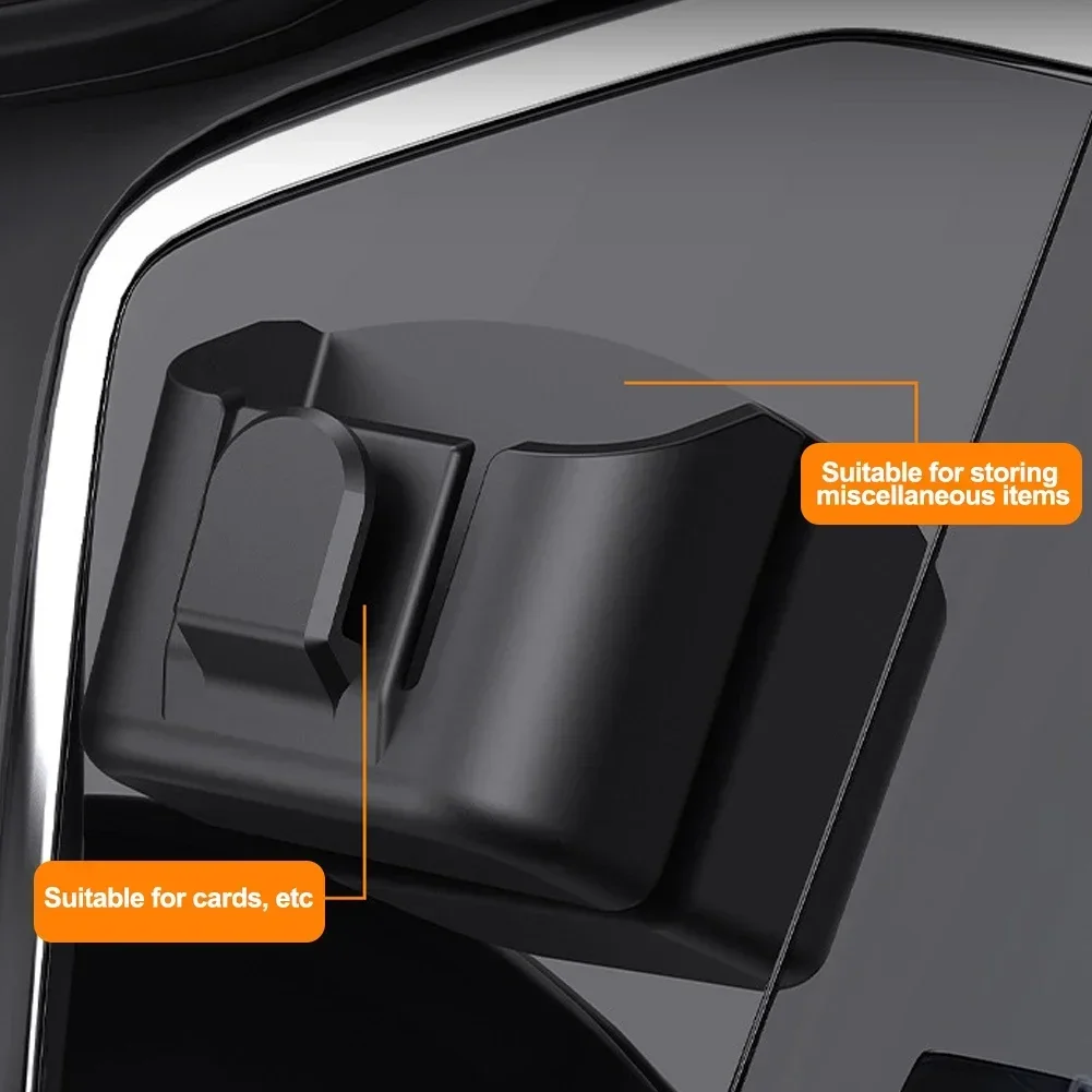 Universeller Autoschlüsselhalter-Clip, Aufbewahrungsbox für den Autoinnenraum, Armaturenbrett-Organizer, Klebehalterung für Karten- und Schlüsselhalter – Detail 3