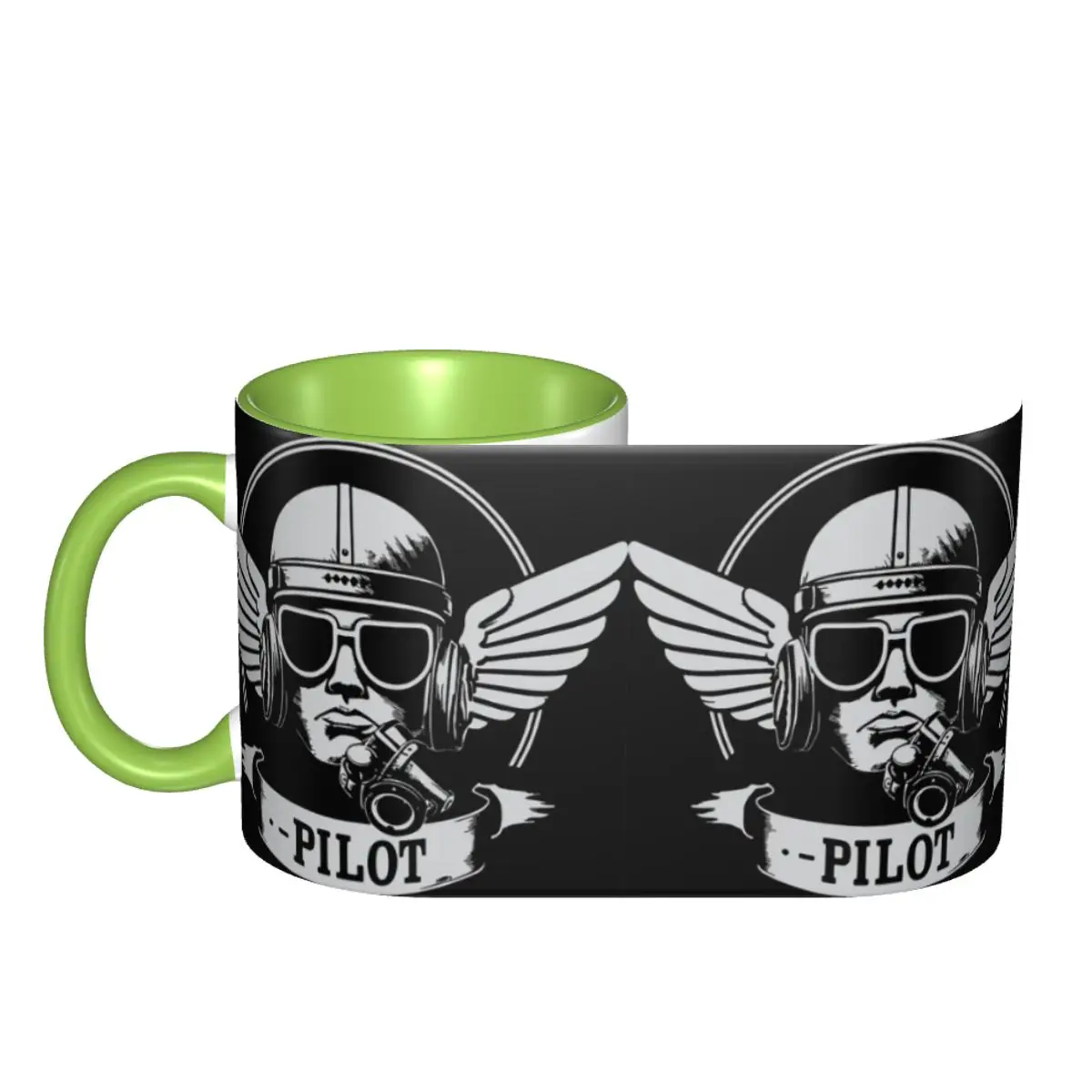 Pilot Mug Funny Ceramic Coffee Cups Tea Mugs Milk Cup Drinkware Gifts for Friends DIY Custom