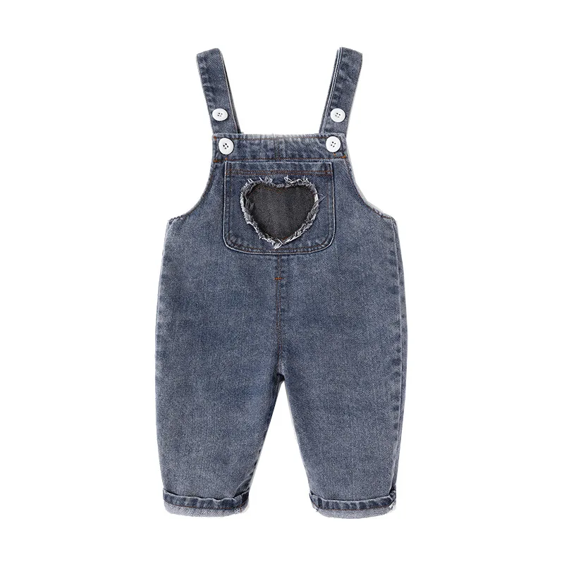 Spring Fall baby Overalls jeans clothes newborn children denim overalls jumpsuits for toddler/infant Boys girls bib pants 0-5Y