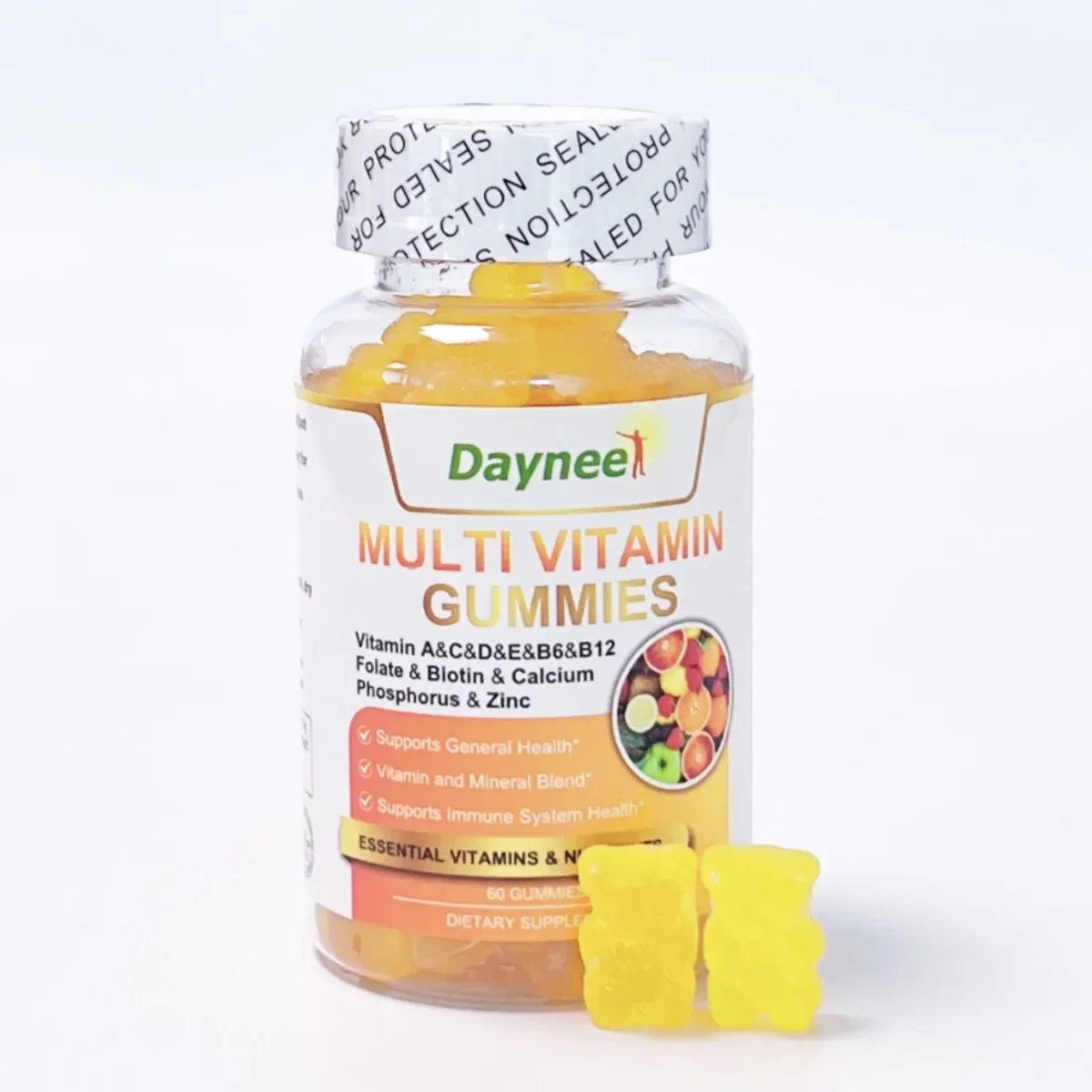 

1 bottle of complex vitamin gummies collagen supplements vitamins to improve skin dullness health food