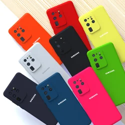 Samsung S20 Ultra S8 S9 Plus A12 A13 A22 A32 A72 A82 A33 A73 A21S A50 A70 M51 Silicone Case Shockproof Soft Back Cover Funda