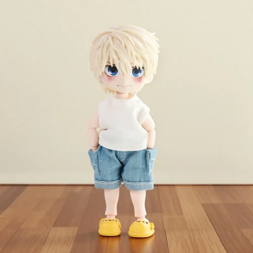 

1 Pair Round Toe Ob11 Doll Slippers Mini Silicone Mini puppy slippers Simulation Cute Silicone puppy slippers Children Toys