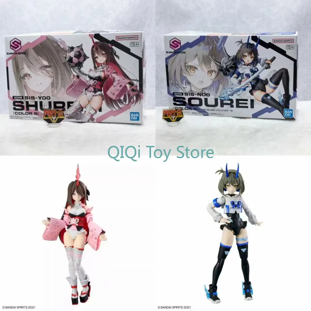 

In stock Wandai 30MM 30MS Machine Girl SIS-N00 Zhu Limei Cangli Color B Assembly Model