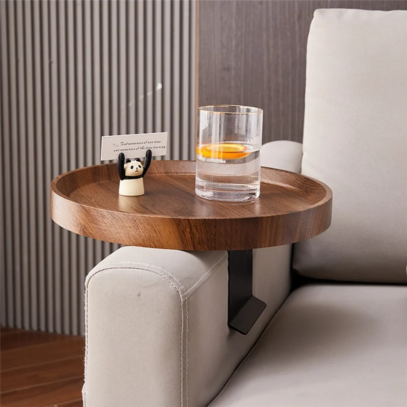 

LICG-1 PCS Sofa Table Mini Side Table Waterproof Stain Resistant Corner Table Sofa Armrest Tray