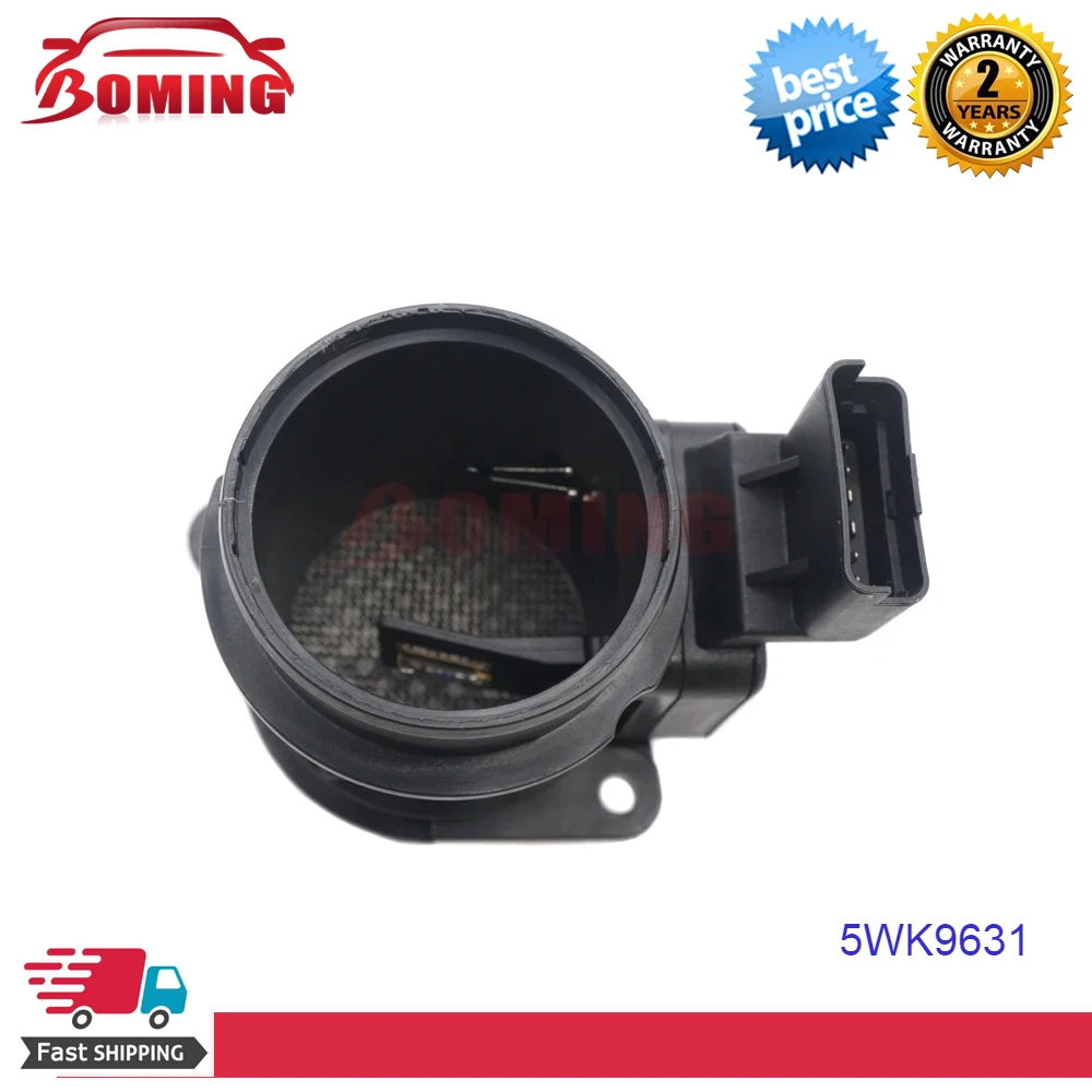 Sensor medidor de fluxo de ar de massa maf, para citroen c2 c3 xsara ford fiesta fusion peugeot 1007 206 307 1.4 hdi 5wk9631 9642212180