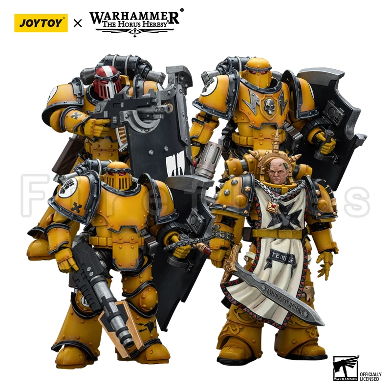 1/18 JOYTOY Action Figure The Horus Heresy Imperial Fists Legion MkIII Breacher Squad Sigismund Anime Model Gift