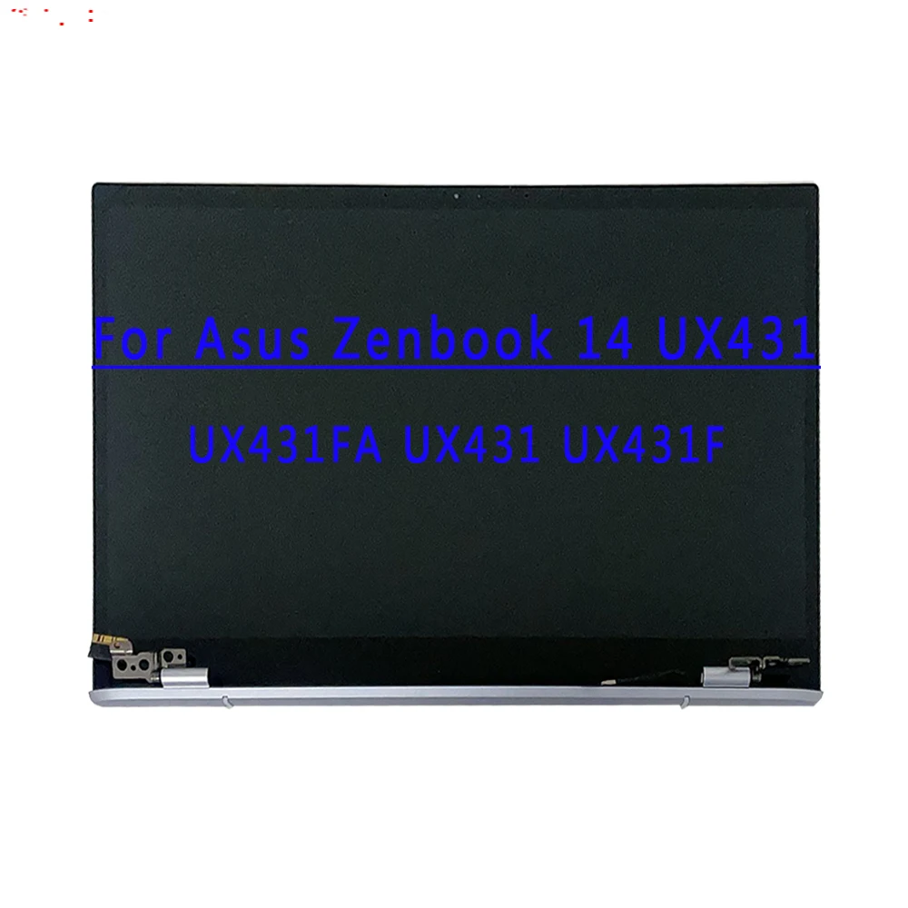 Imagem -03 - Montagem de Tela Lcd para Laptop Peças Completas para Asus Zenbook 14 Ux431fa Ux431 Ux431f Ux431d Ux431da 140 Polegadas Fhd 1920x1080