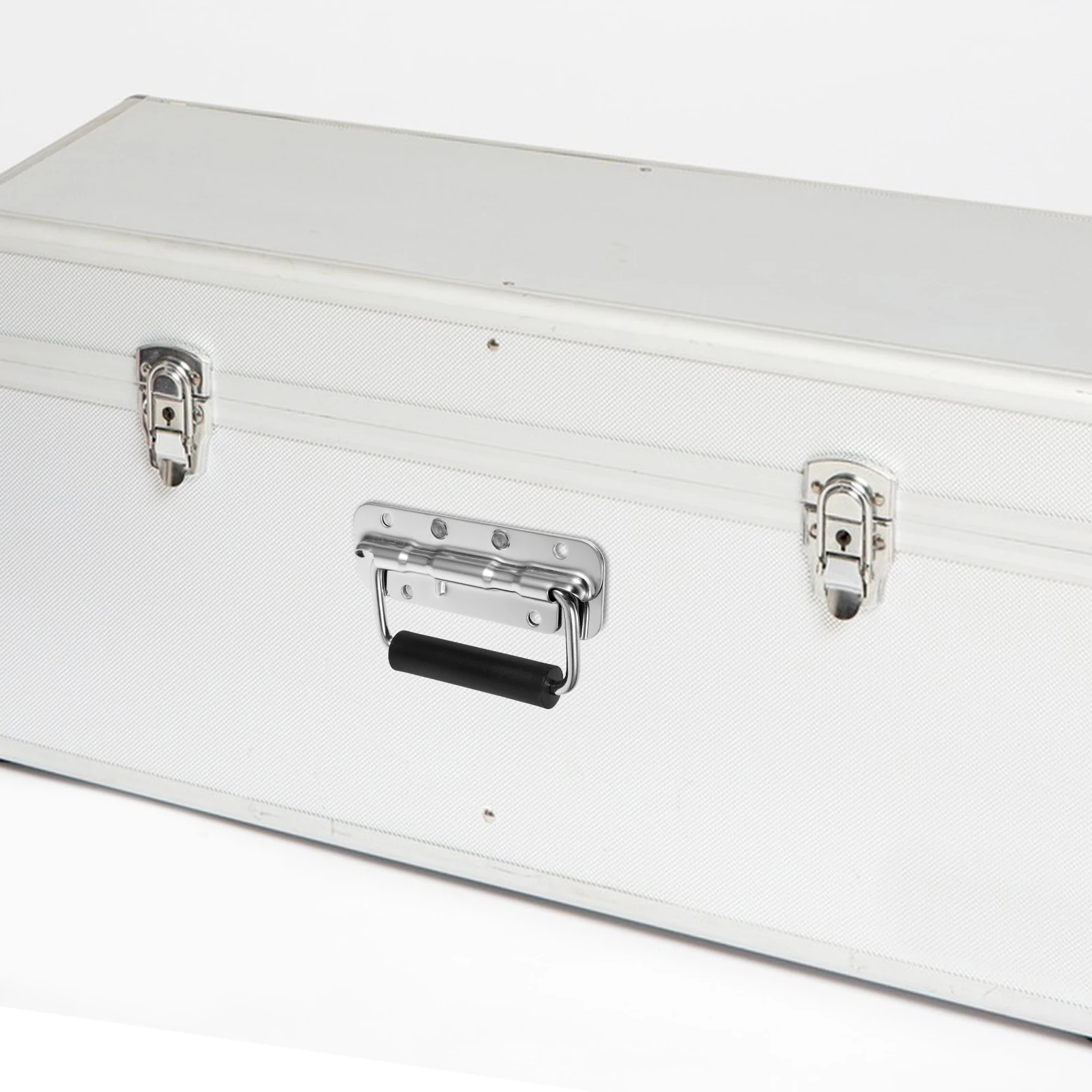 Edelstahl-Werkzeugkasten, zusammenklappbar, H, robust, Metall, H, Garagentor, Aufzug, aufsteckbar, faltbar, Werkzeugkasten, Zugring-Hardware