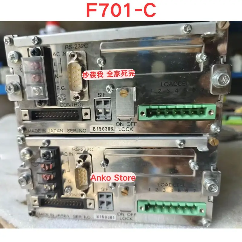 Second-hand test OK  F701-C weighing display
